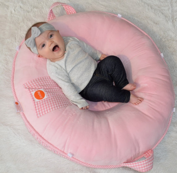 Sadie Pink Infant Pello Floor Cushion