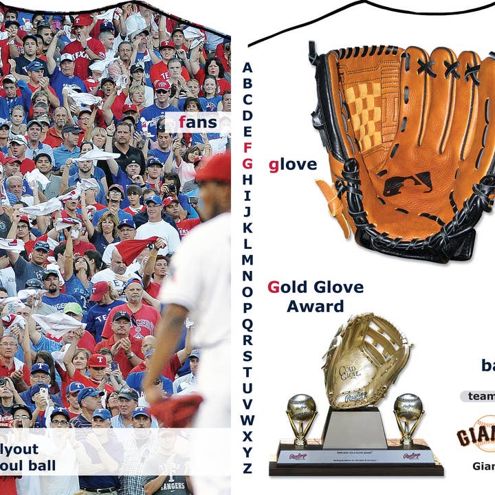 MLB Baseball ABC - League Edition – 4 Kids Only