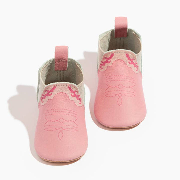 Bubblegum Cowboy Chelsea Boot Baby Shoe