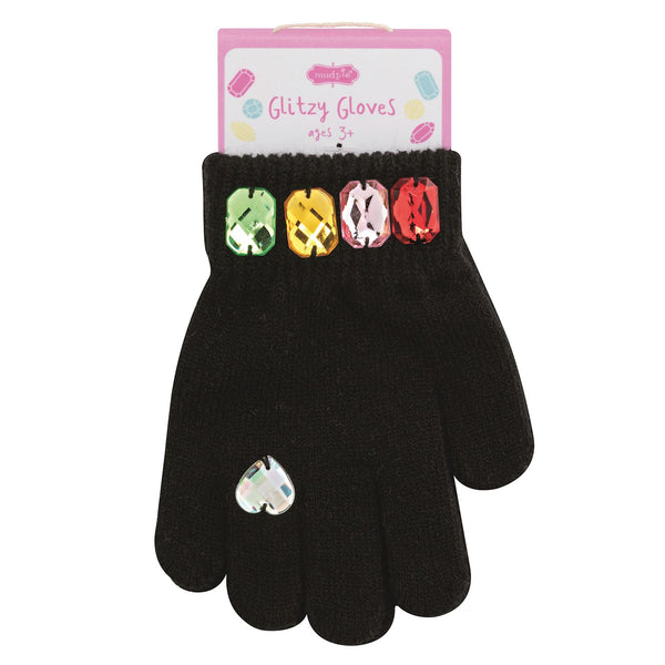 MP Black Glitzy Gloves
