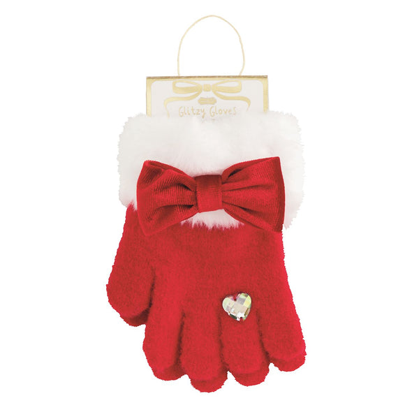 Christmas Glitzy Gloves