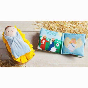 MP Nativity Book with Singing Baby Jesus