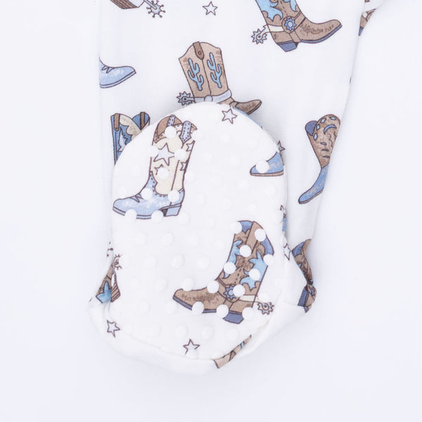 Cowboy Boots  Cowboy 2 Way Zipper Footie