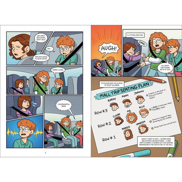 The Babysitters Club Graphic Novel: Mallory and the Trouble with Twins