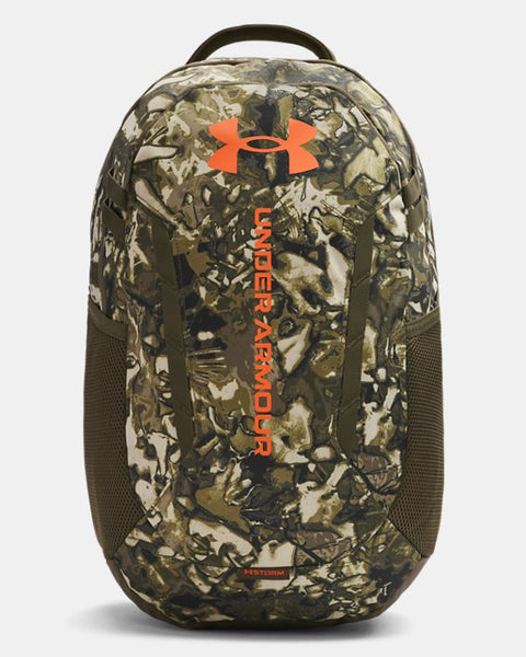 UA Hustle 6.0-Expedition Green/Orange Base