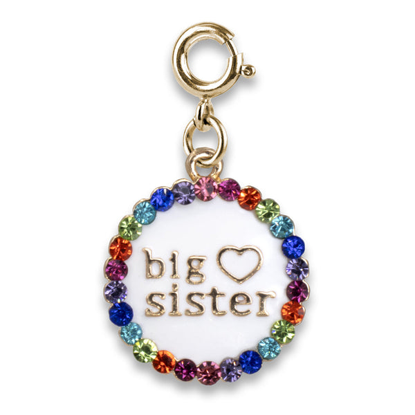 Charm It Gold Big Sister Charm