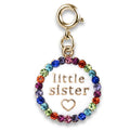 Charm It Gold Little Sister Charm
