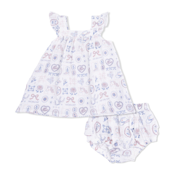 Country Western Heirlooms  Sundress & Bloomer