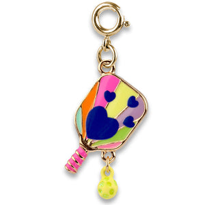 Charm It Gold Pickleball Charm