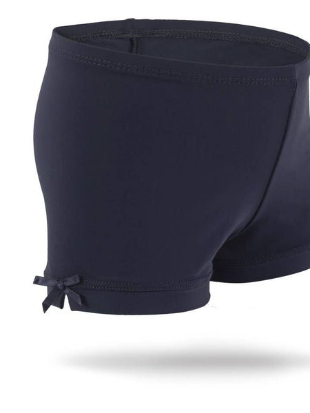 Boarding School Blue Girls Spandex Shorts