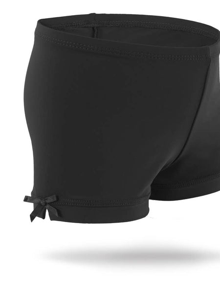 Girls Black Spandex Shorts