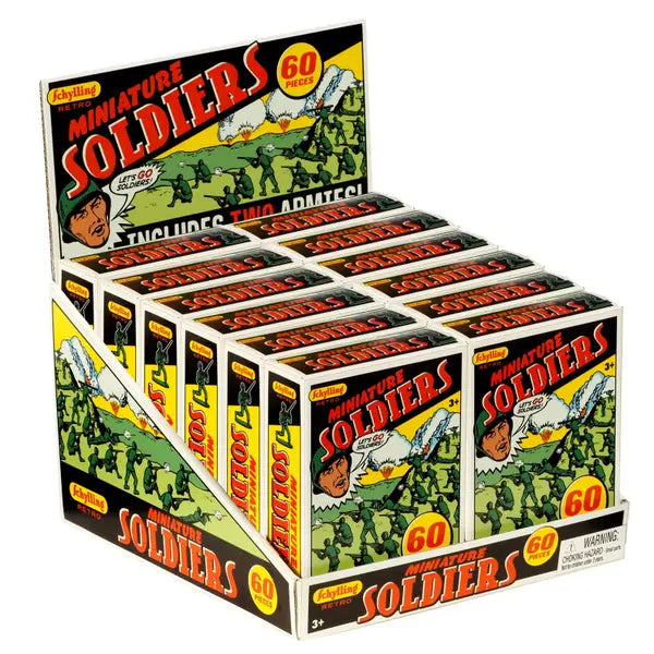 60-Piece Retro Mini Soldier