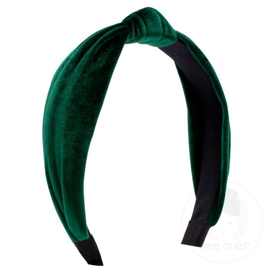 Velvet Wrap Knot Headband