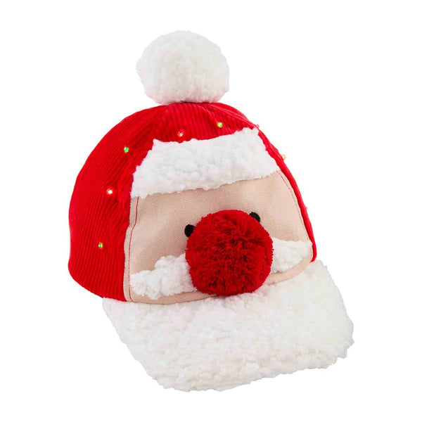 SANTA CHRISTMAS LIGHT UP HAT