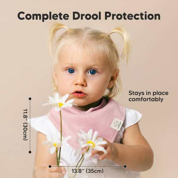 KB 8-pack Baby Bandana Bibs