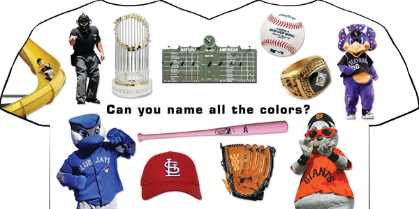 MLB Baseball Colors - League Edition