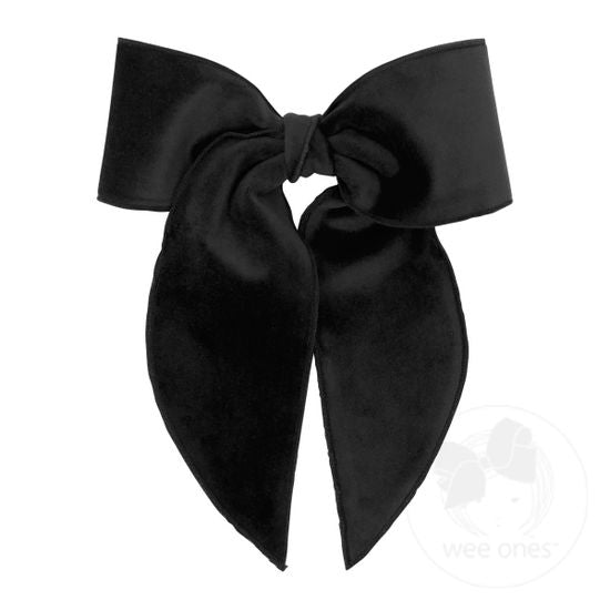 King Velvet Bowtie w/ Twisted Wrap & Whimsy Tails