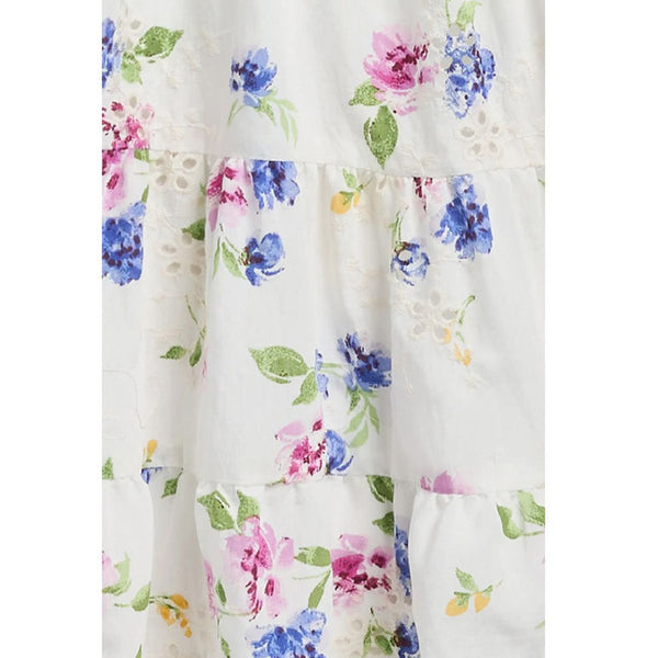 Floral Eyelet Dress