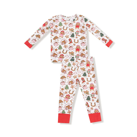 Cowgirl Christmas 2 Piece Pajamas