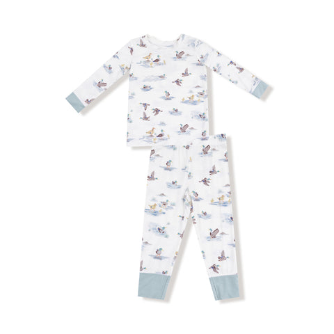 Migrating Mallards  Long Sleeve Loungewear Set