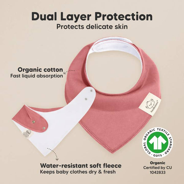 KB 8-pack Baby Bandana Bibs