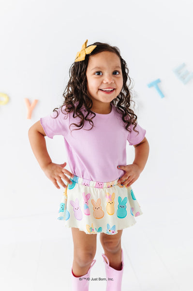 Lavender Lettuce Hem Top