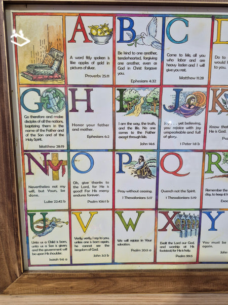 Alphabetic Scripture Flash Cards