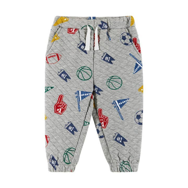 Lounge Set | Grey Varsity