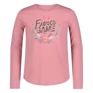 Pink Fizz Fierce Game Long Sleeve Tee