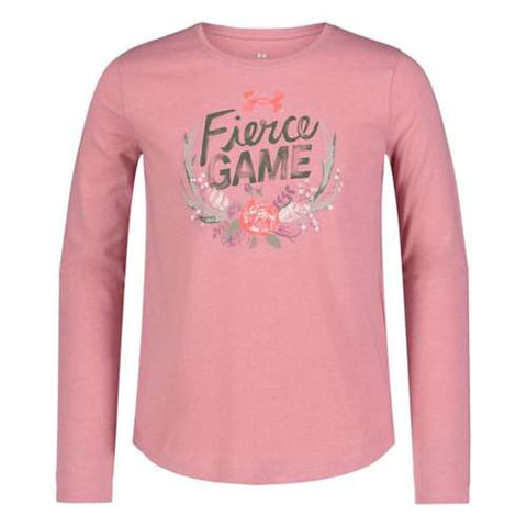 Pink Fizz Fierce Game Long Sleeve Tee