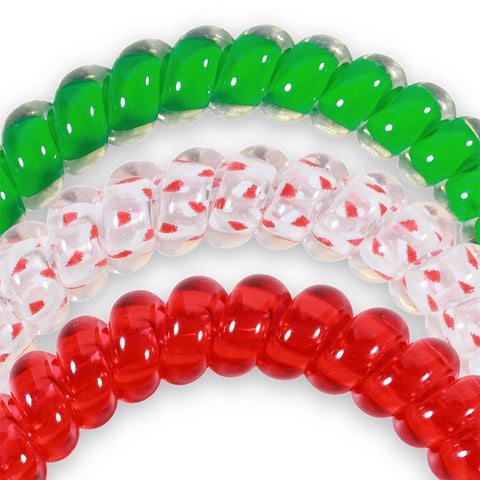 Teleties Secret Santa Hair Ties - Small