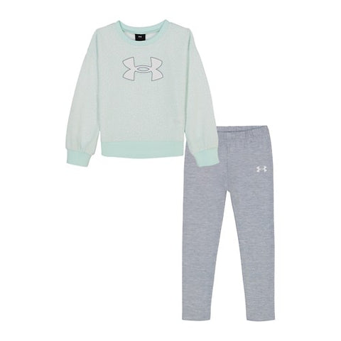 UA Crew Set- Seaglass Blue