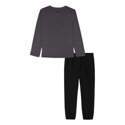 UA Football Logo T-Shirt & Sweatpants Set-Castlerock