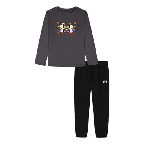 UA Football Logo T-Shirt & Sweatpants Set-Castlerock