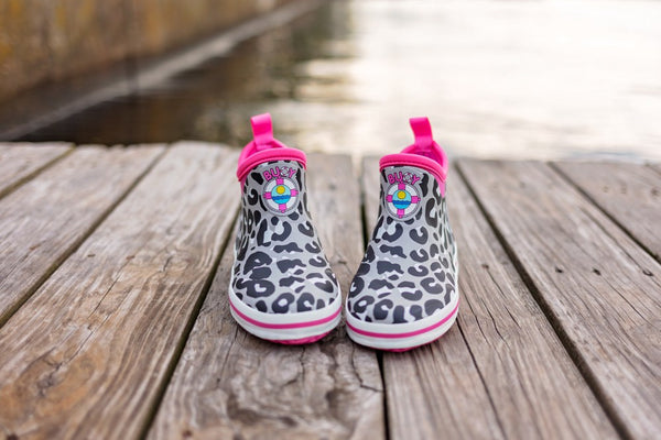 Cheetah Print Buoy Boots