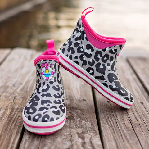 Cheetah Print Buoy Boots