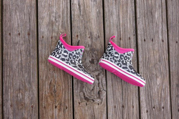 Cheetah Print Buoy Boots