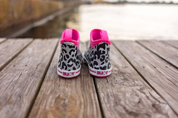 Cheetah Print Buoy Boots