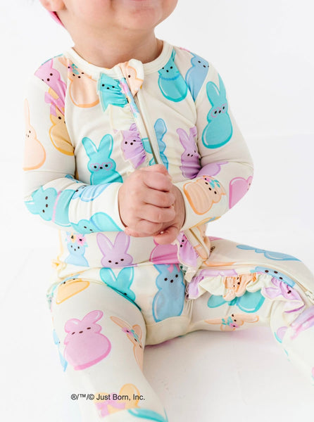 Pastel PEEPS™ Ruffle Convertible Romper