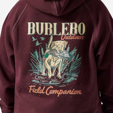 Field Companion Maroon Hoodie