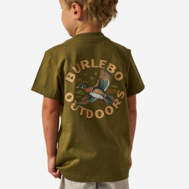 Wood Duck Hunter Green Short Sleeve Tee