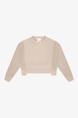 Soy Latte Fleece Reverse Insert Sweater