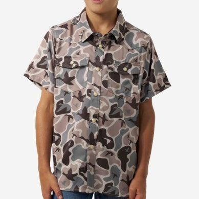 Mallard Mayhem Performance Western Shirt