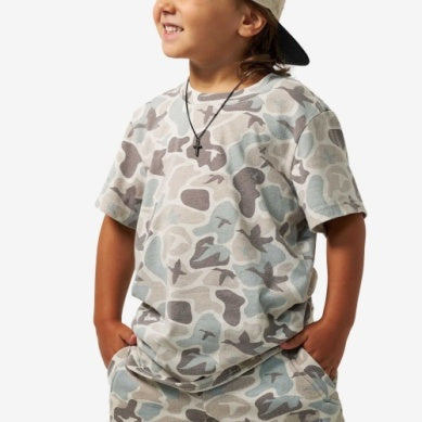 Mallard Mayhem Camo Vintage Washed Tee