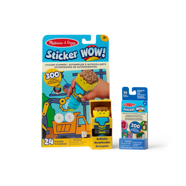 Sticker Wow Bulldozer Bundle