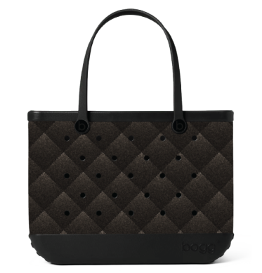 Bougie Black Quilted Original Bogg Bag