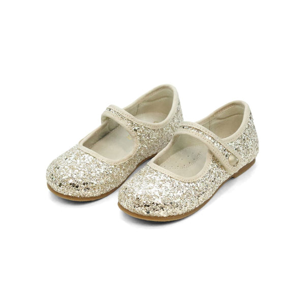 Glitter Light Gold Renata Flat