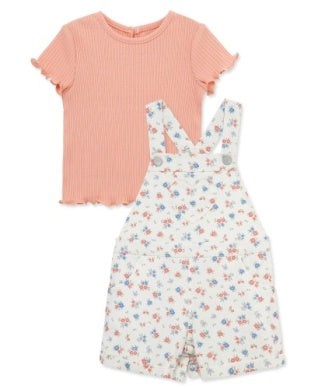 Multi Woven Floral Shortall