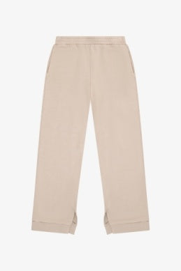 Soy Latte Fleece Split Hem Pant