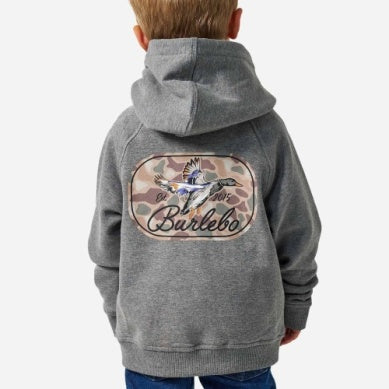 Ducks Flying In Dark Grey Hoodie